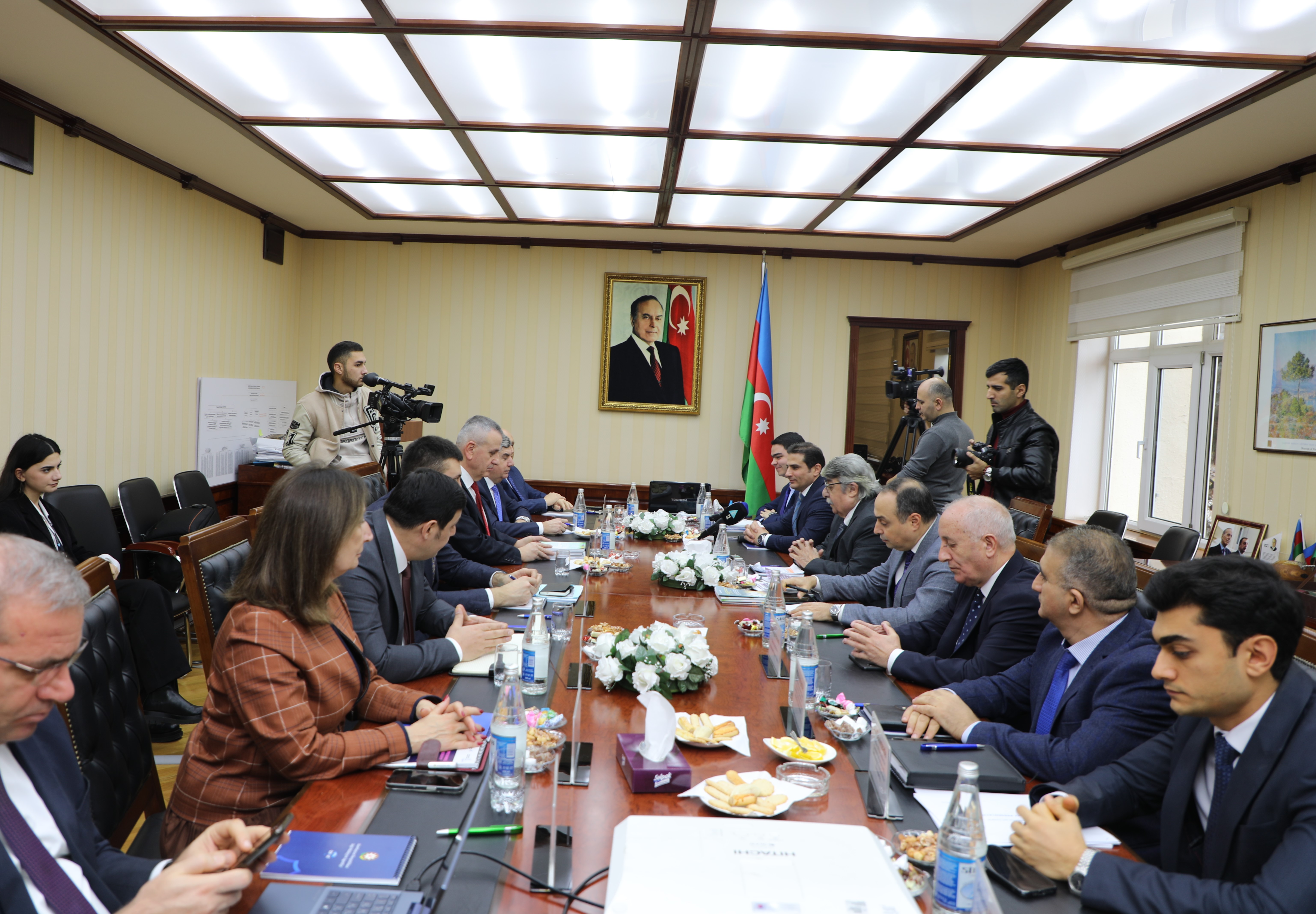 A meeting was held at the Intellectual Property Agency of the Republic of Azerbaijan with Mr. Habip Asan, Director of Division for Transition and Developed Countries of the Regional and National Development Sector of the WIPO