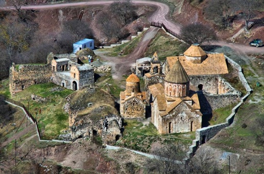​The victim of Armenian vandalism is Ganjasar Monastery
