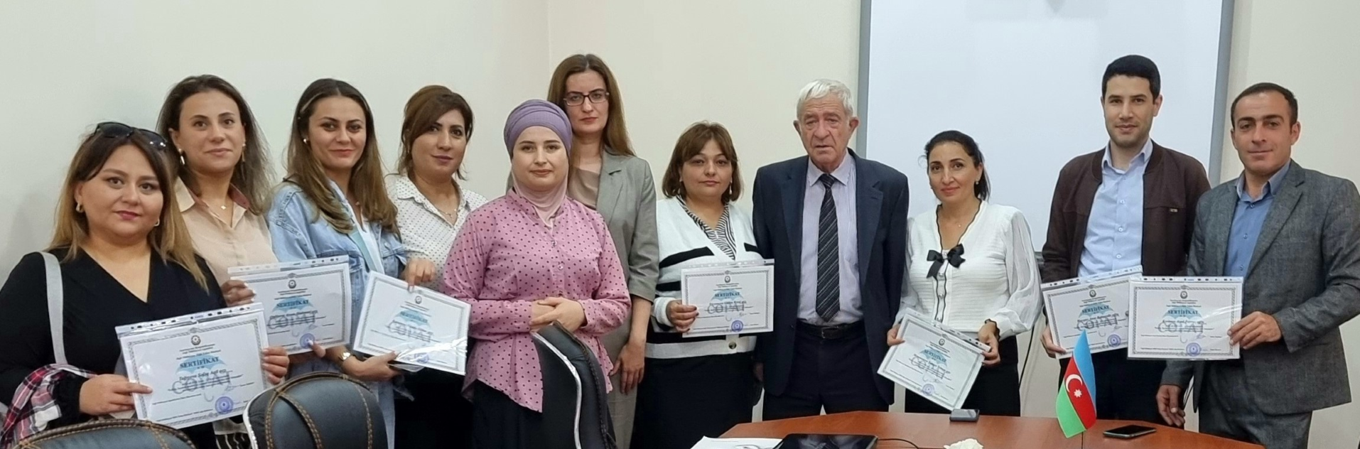 The next training course was completed at the Intellectual Property Agency of the Republic of Azerbaijan