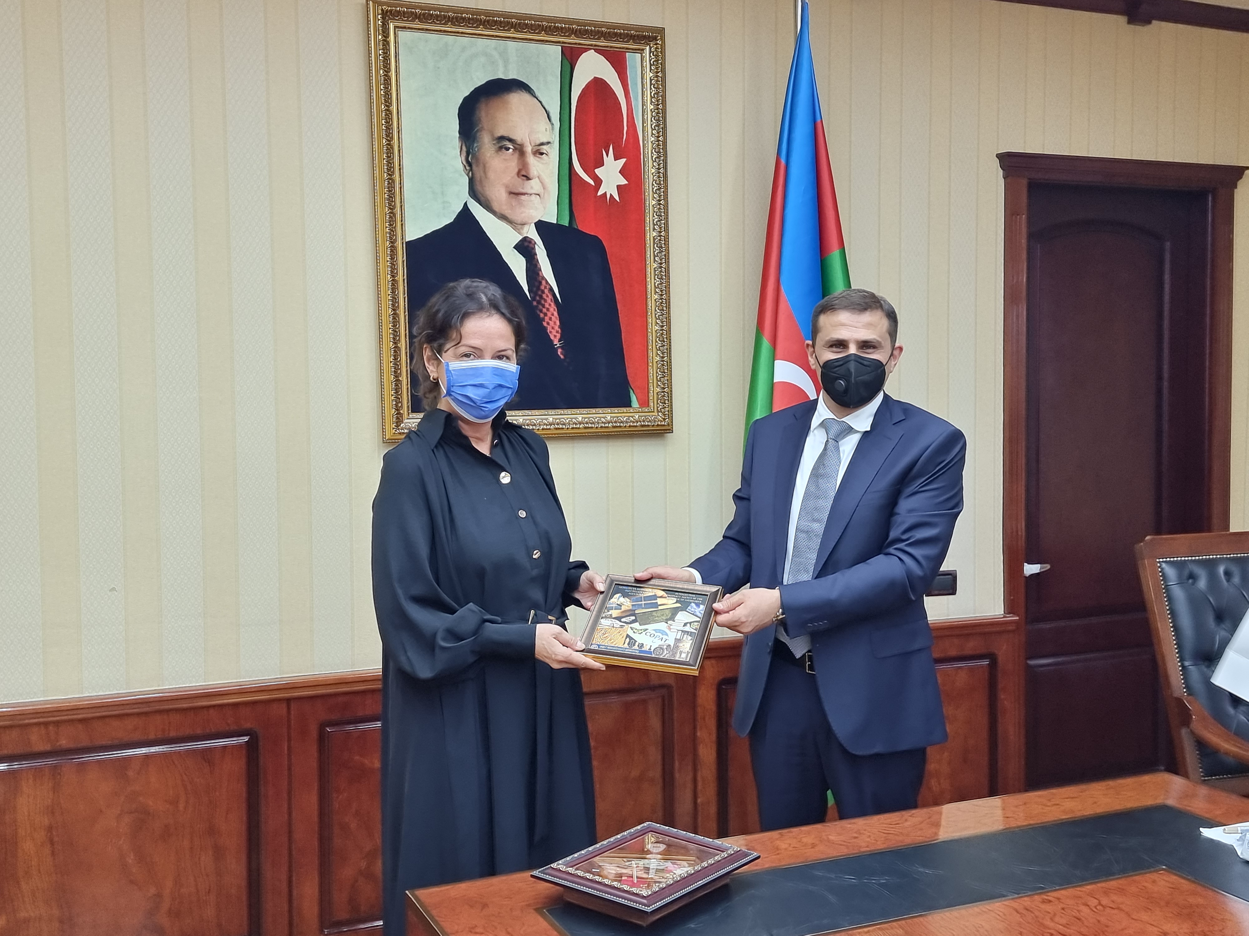Обсуждены вопросы сотрудничества в сфере интеллектуальной собственности между Азербайджаном и Грузией