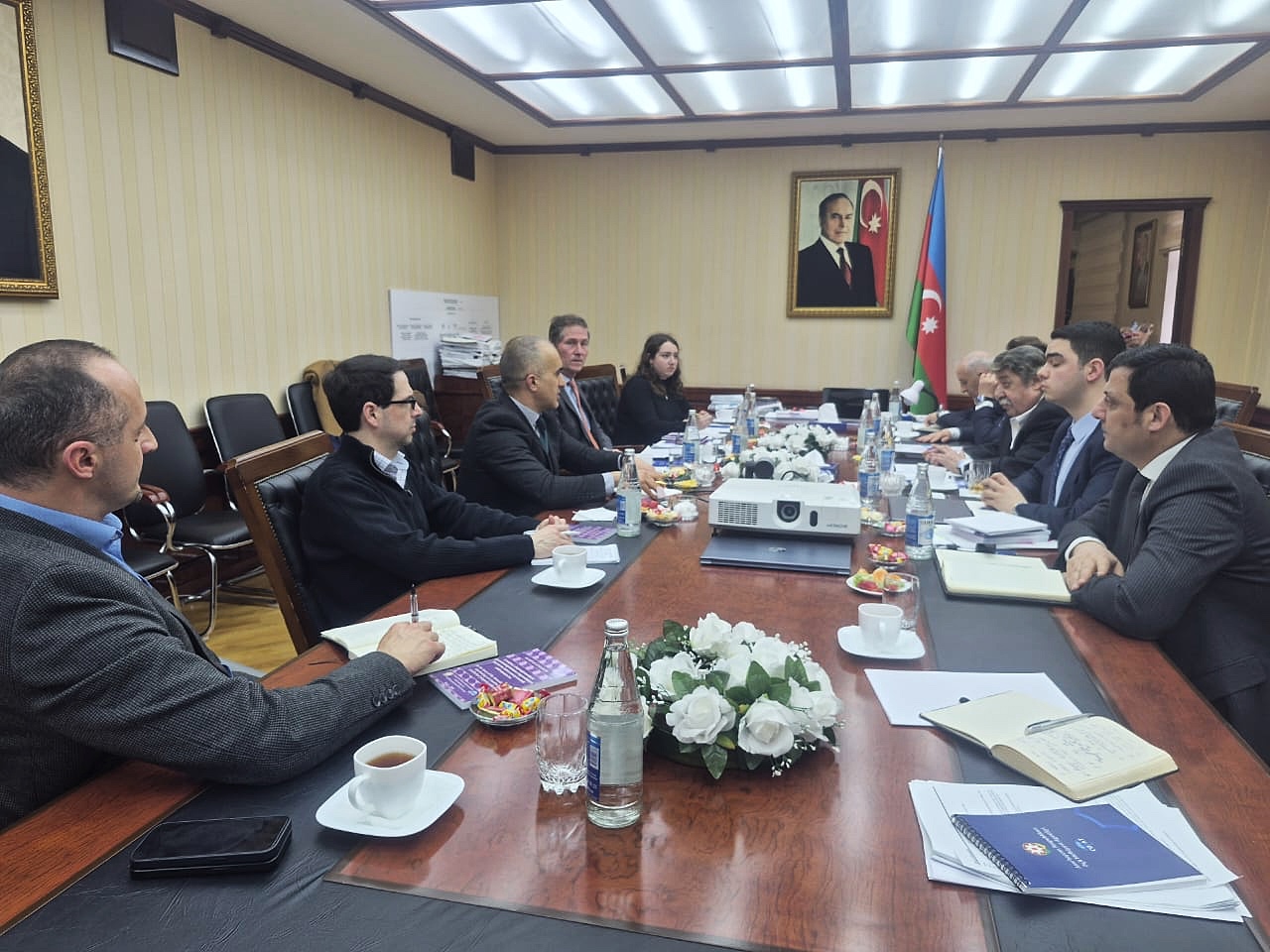 Əqli Mülkiyyət Agentliyində ABŞ Ticarət Nazirliyinin Kommersiya Hüququnun İnkişafı Proqramının, ABŞ Patent və Əmtəə Nişanları İdarəsinin nümayəndələri ilə görüş keçirilib