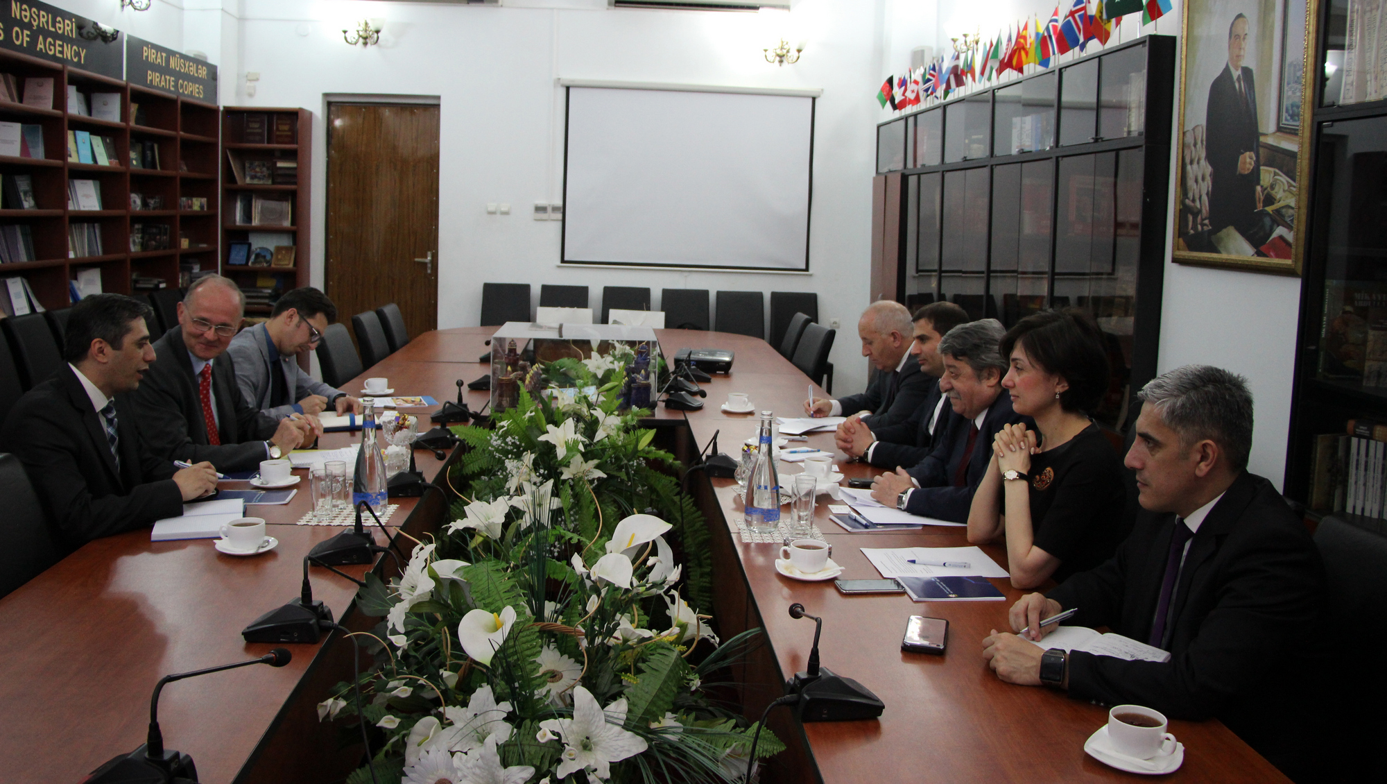 В Агентстве   были обсуждены вопросы сотрудничества в сфере охраны географических  указаний между Азербайджаном и Францией
