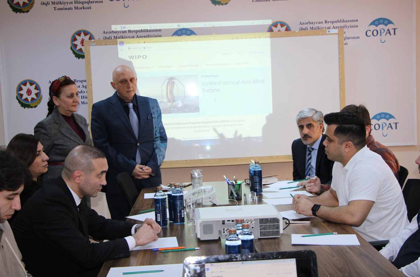A meeting with young inventors was held at the Intellectual Property Agency