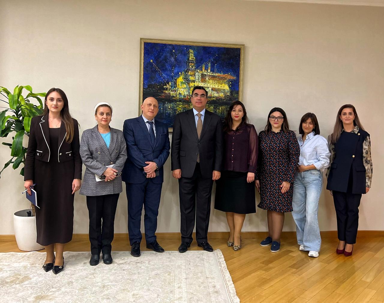 Bakı Ali Neft Məktəbində əqli mülkiyyət sahəsində maarifləndirici təlimlər keçirilib